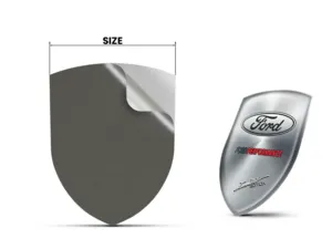 Ford Silikonembleme Auto Professionell Anpassbar Robust